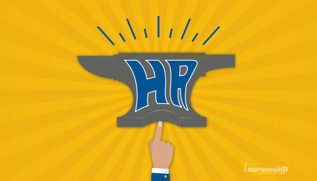 A helpful hand lifting a heavy HR load.