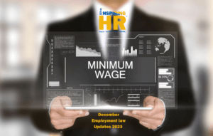 Employment law change cover page on minimum wage